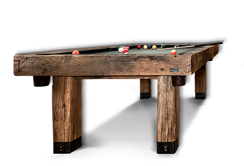 Billiard table oak wood