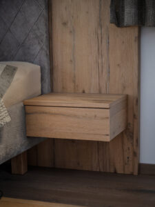 Bedside table oak
