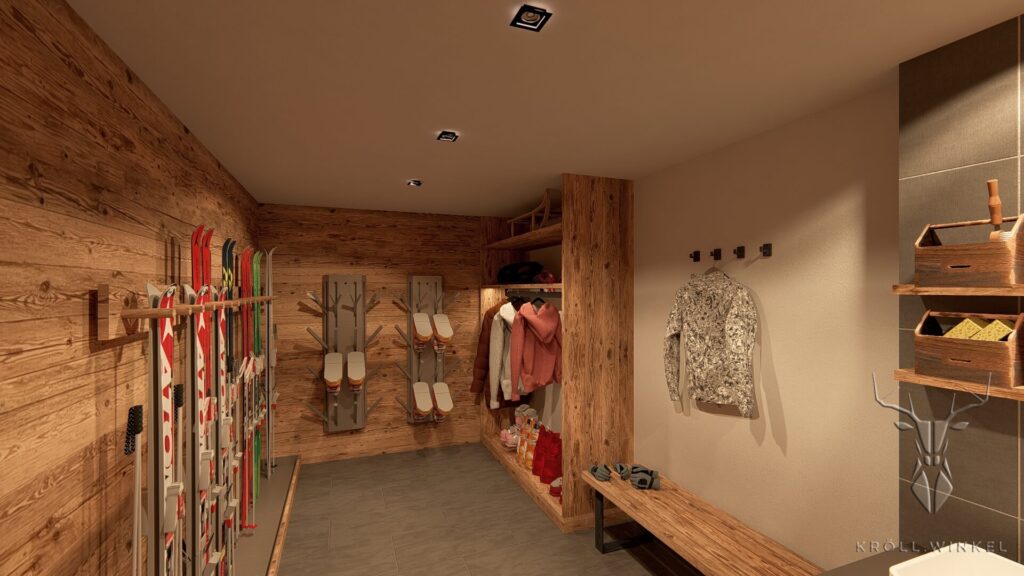Ski-cellar design