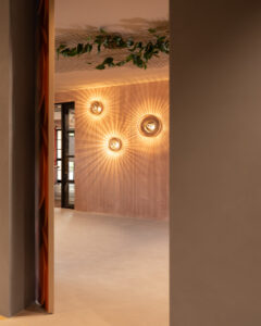 Wall lighting.