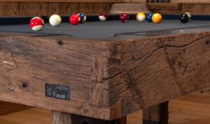 chalet style billiard table