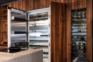 Luxury kitchen large fridge