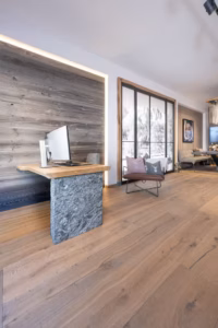 Solid Stone Desk