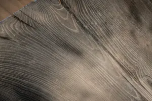 Design table in Shou Sugi Ban-table