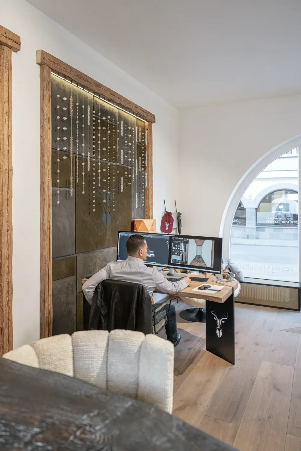 Design studio K.W Kitzbühel desk
