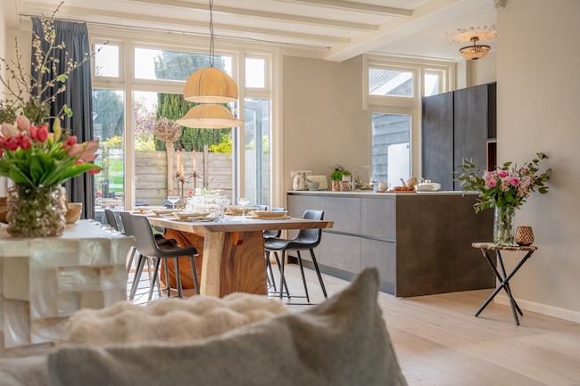 dark kitchen